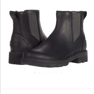 Sorel Lenox Women’s Chelsea Boots, Black, Size 9